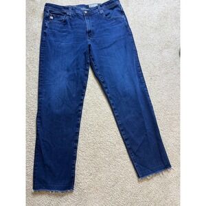 AG Adriano Goldschmied Kace 28 Jeans Men's 36x30  Denim Modern Straight‎ Raw Hem